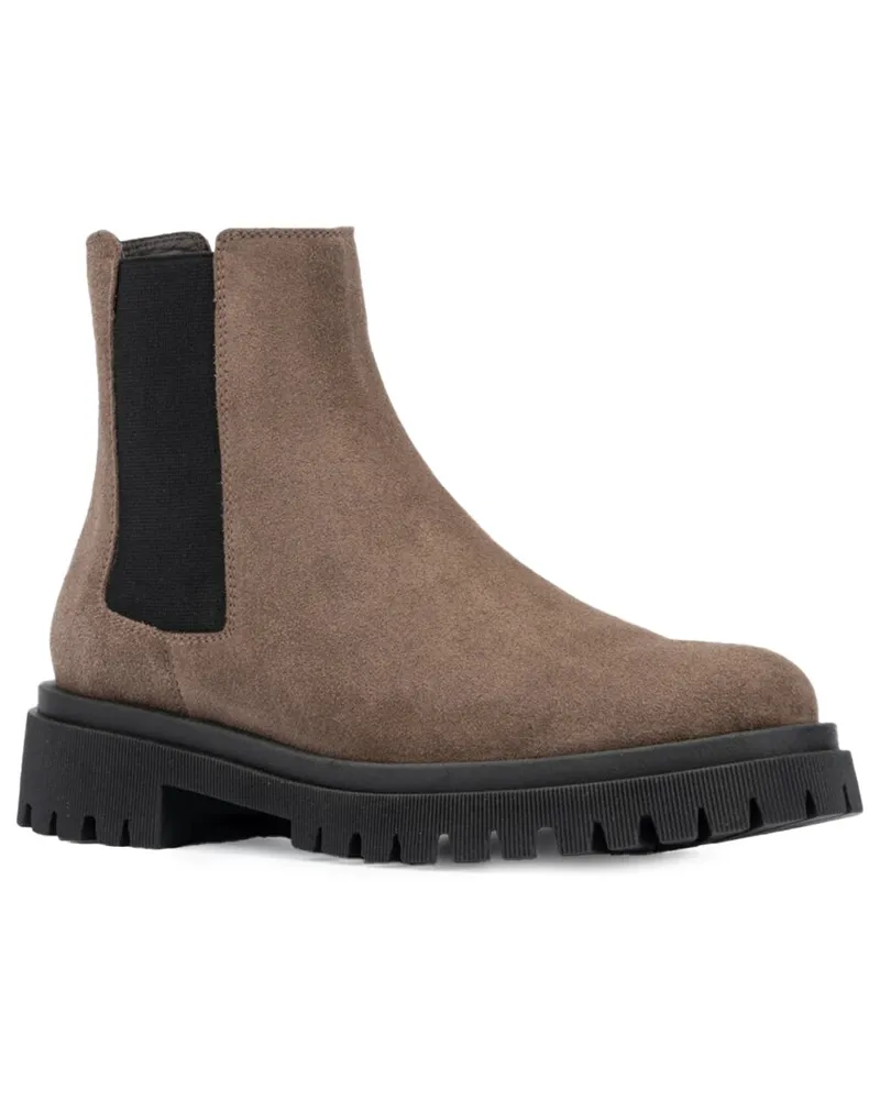Aquatalia Olessa Weatherproof Suede Boot Brown
