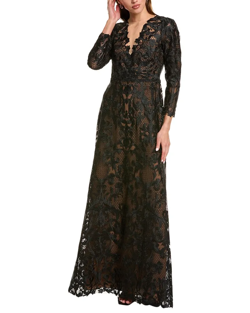 Marchesa Gown Black