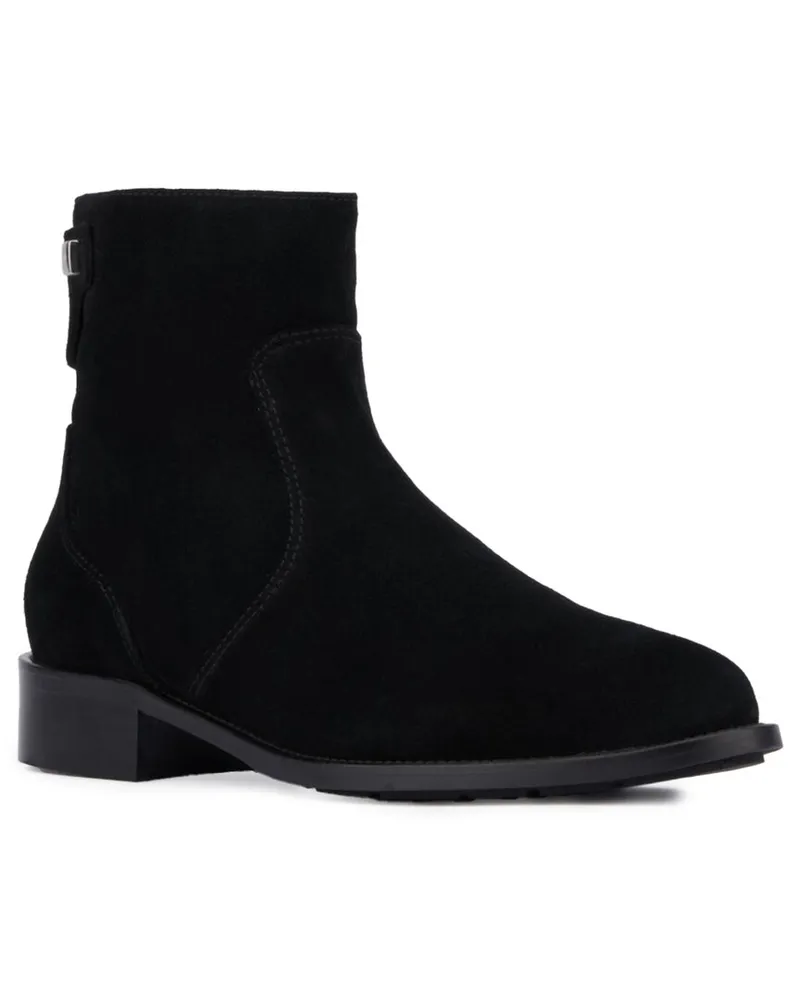 Aquatalia Natania Weatherproof Suede Boot Black