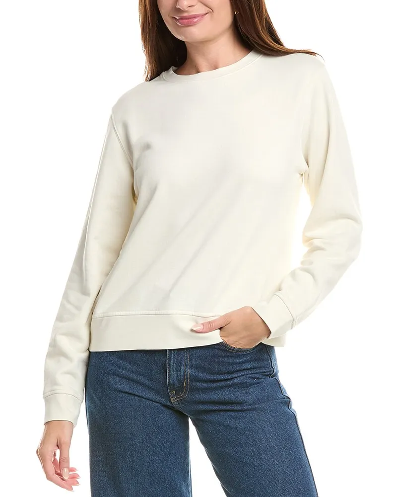 Vince Pullover Sweatshirt White