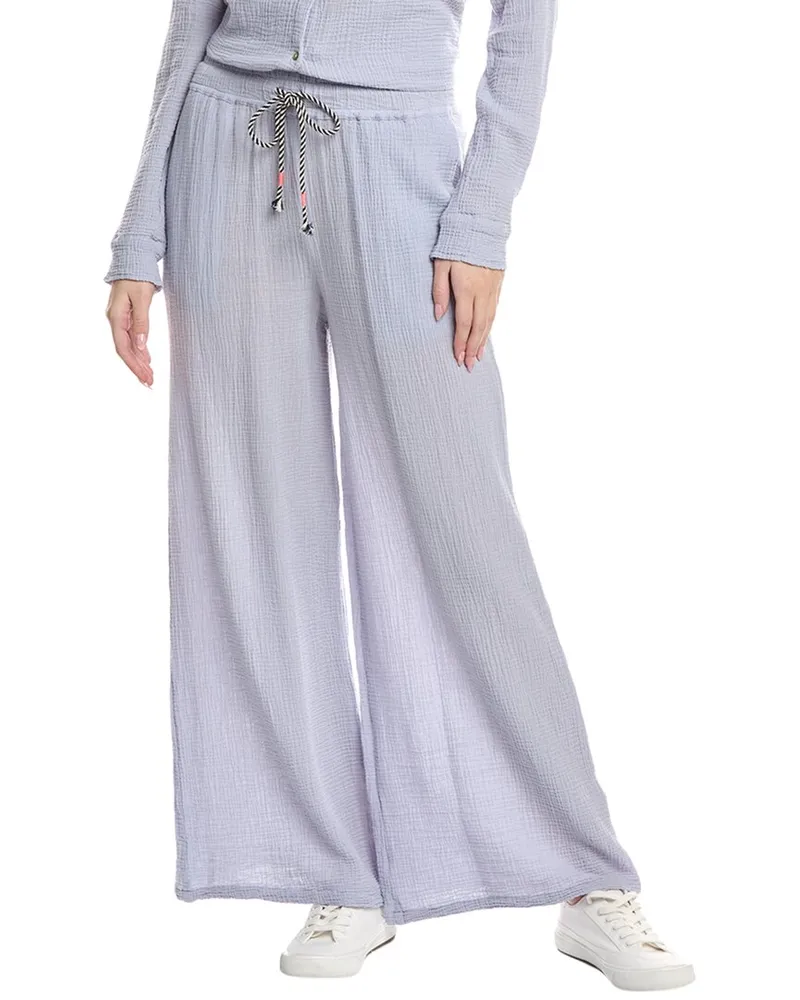 SUNDRY Wide Leg Pant Blue