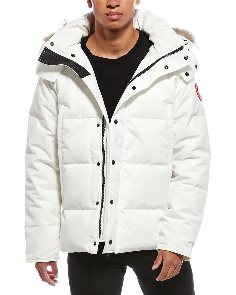 Canada Goose Wyndham Down Jacket White