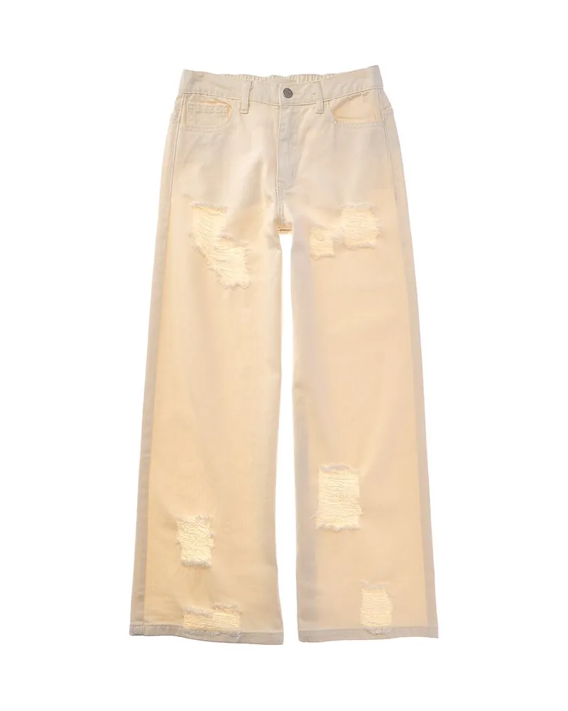 HABITUAL Distressed Pant White