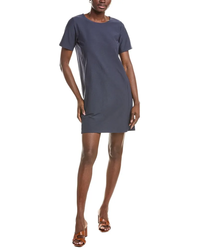 Eileen Fisher Petite Jewel Neck T-Shirt Dress Nocolor