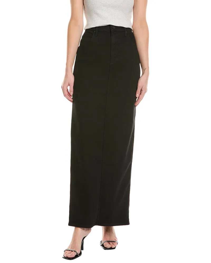 Mother The Flagpole Maxi Skirt Black