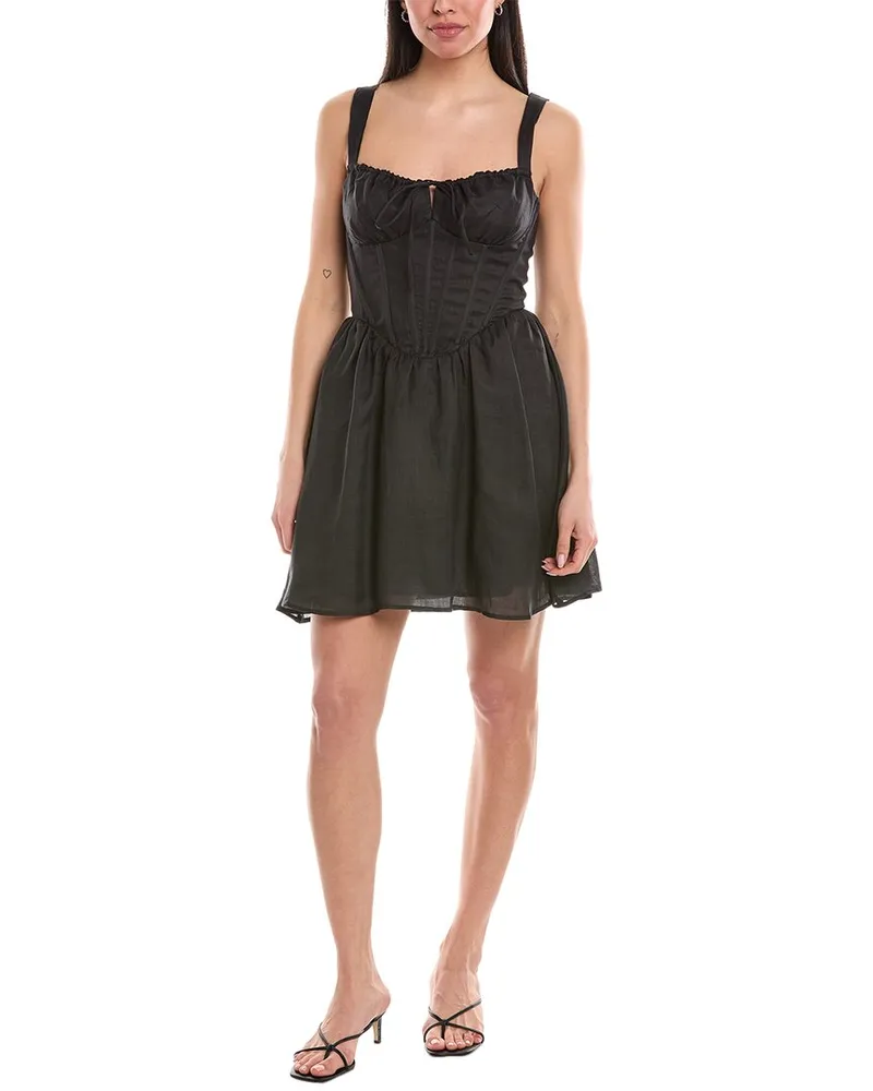 Bardot Esra Mini Dress Black
