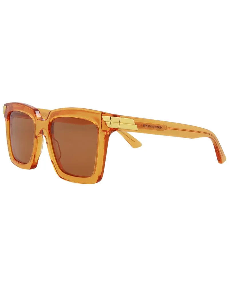Bottega Veneta Women's BV1005S 53mm Sunglasses Orange