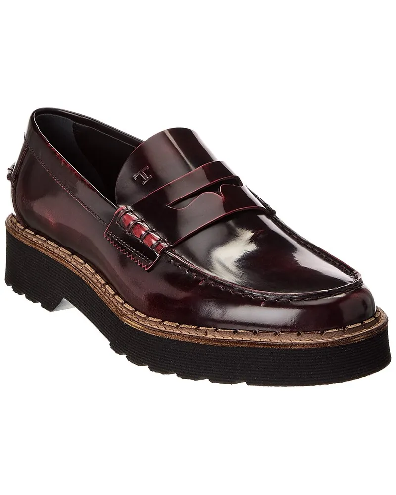 TOD'S TOD’s Leather Loafer Red