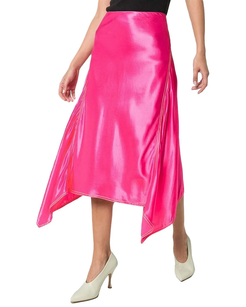 Sies Marjan Darby Asymmetrical Midi Skirt Nocolor