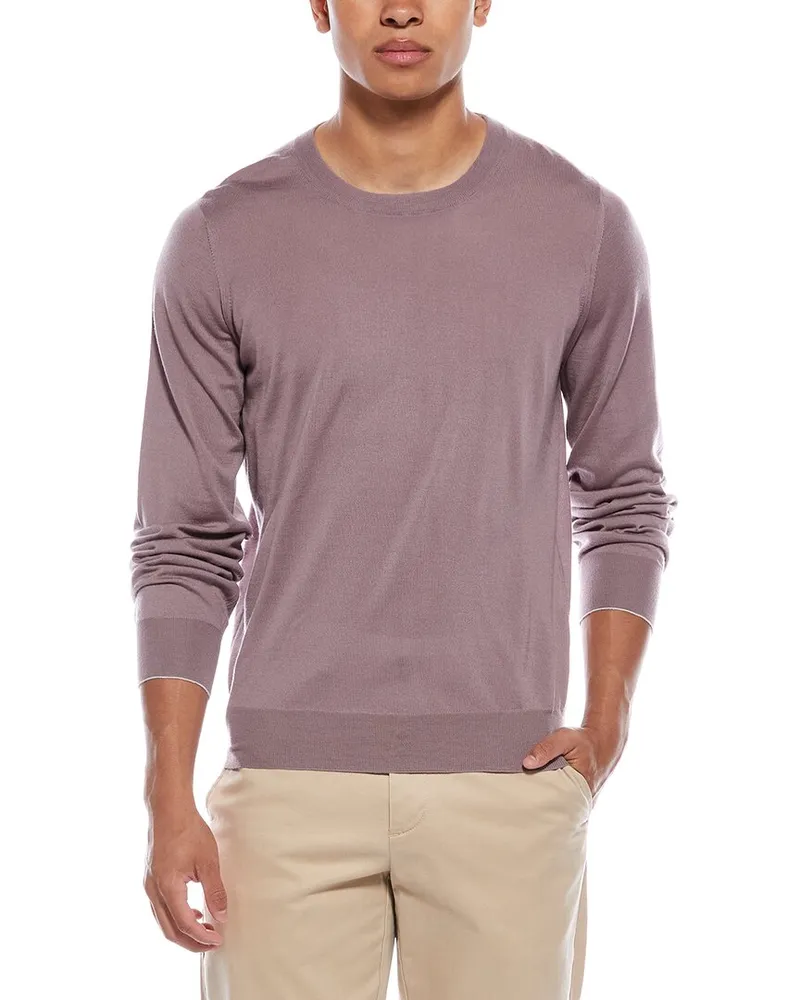 Brunello Cucinelli Wool & Cashmere-Blend Crewneck Sweater Nocolor