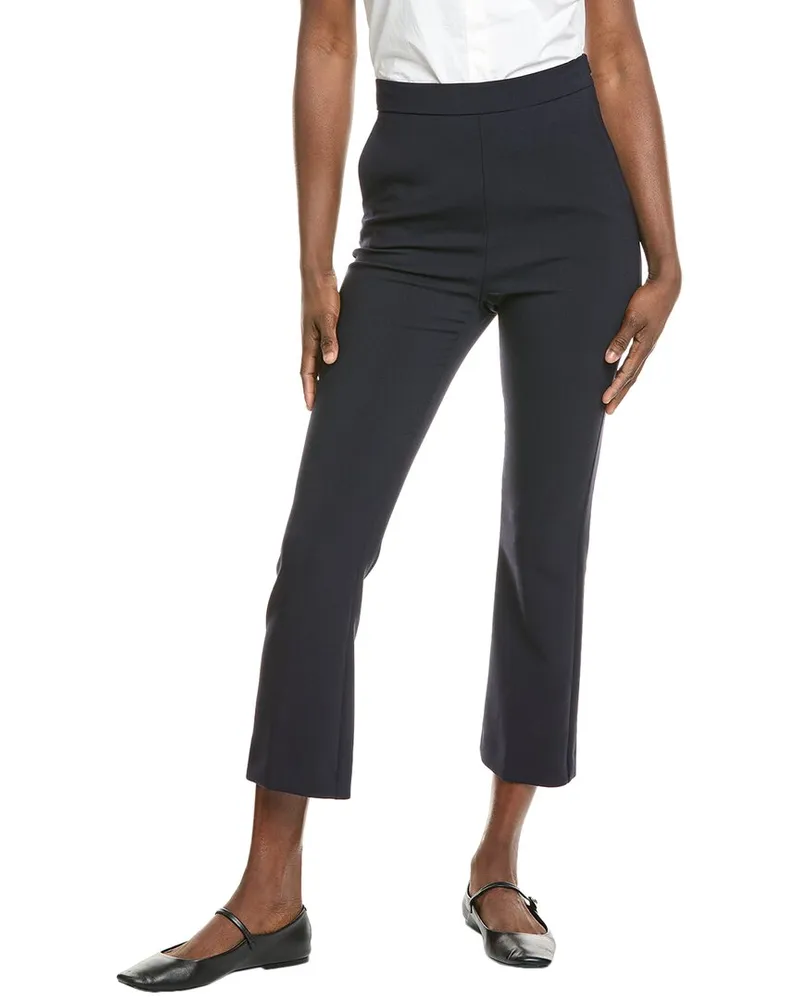 Max Mara Nepeta Wool-Blend Trouser Navy