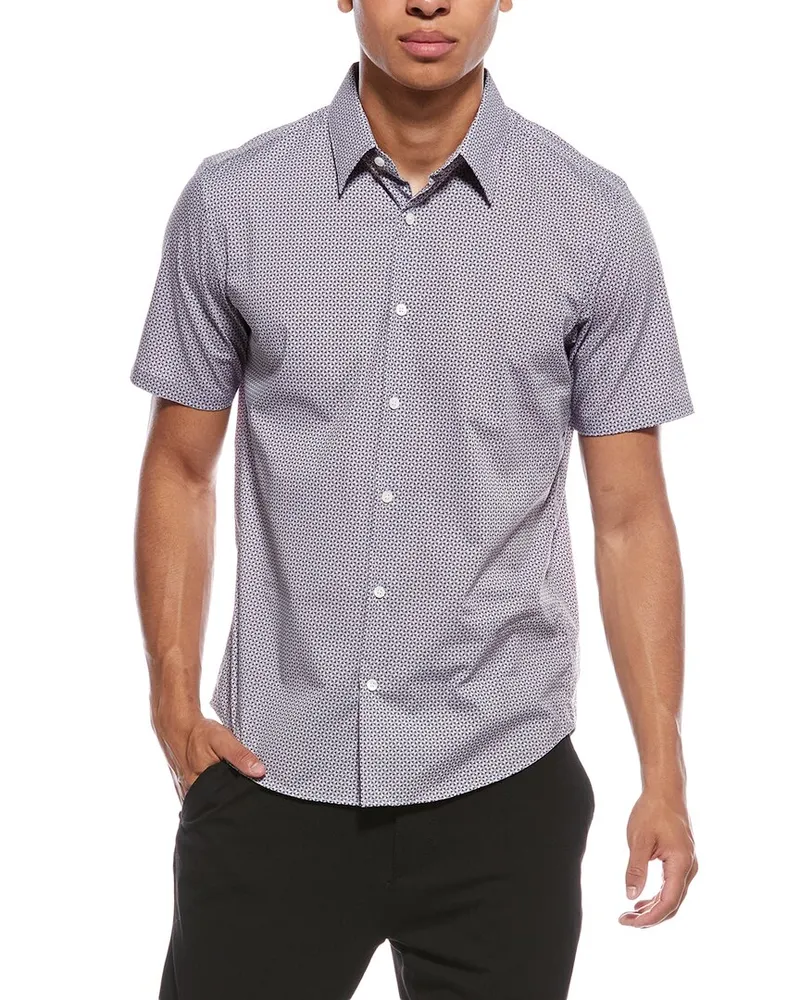 Theory Irving Shirt Purple