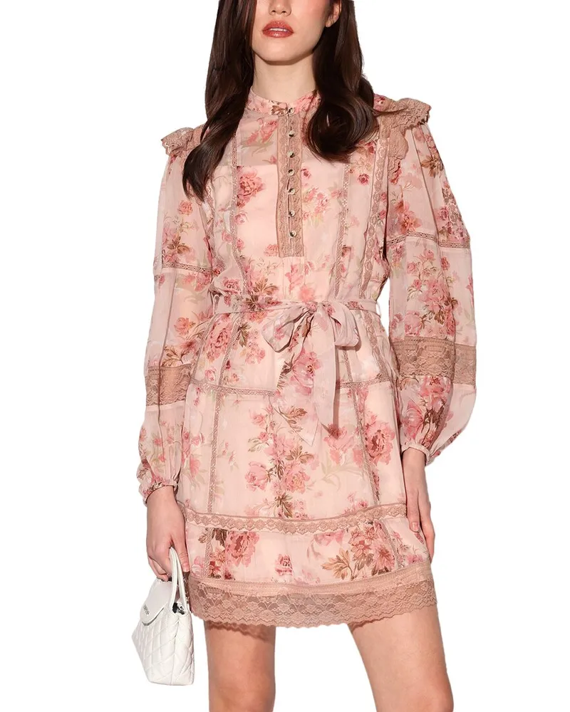 Walter Baker Angelica Dress Red