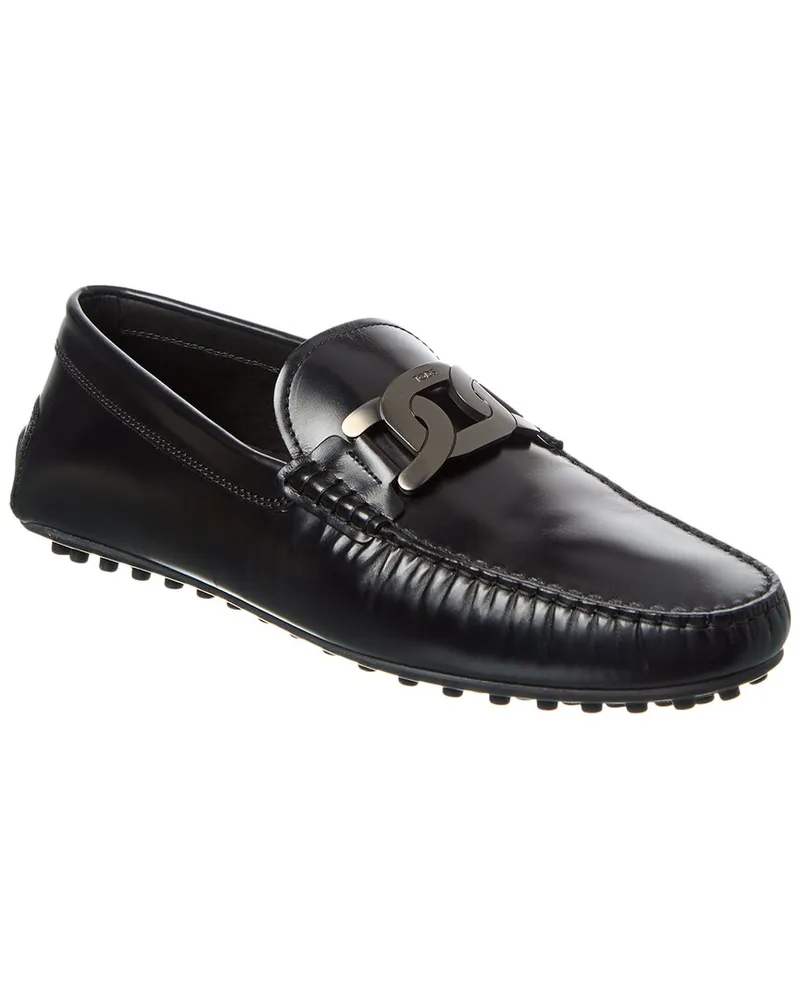 TOD'S TOD’s Gommino Leather Loafer Black