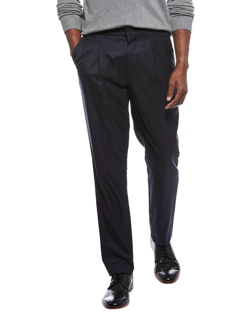 Brunello Cucinelli Wool & Silk-Blend Pant Nocolor