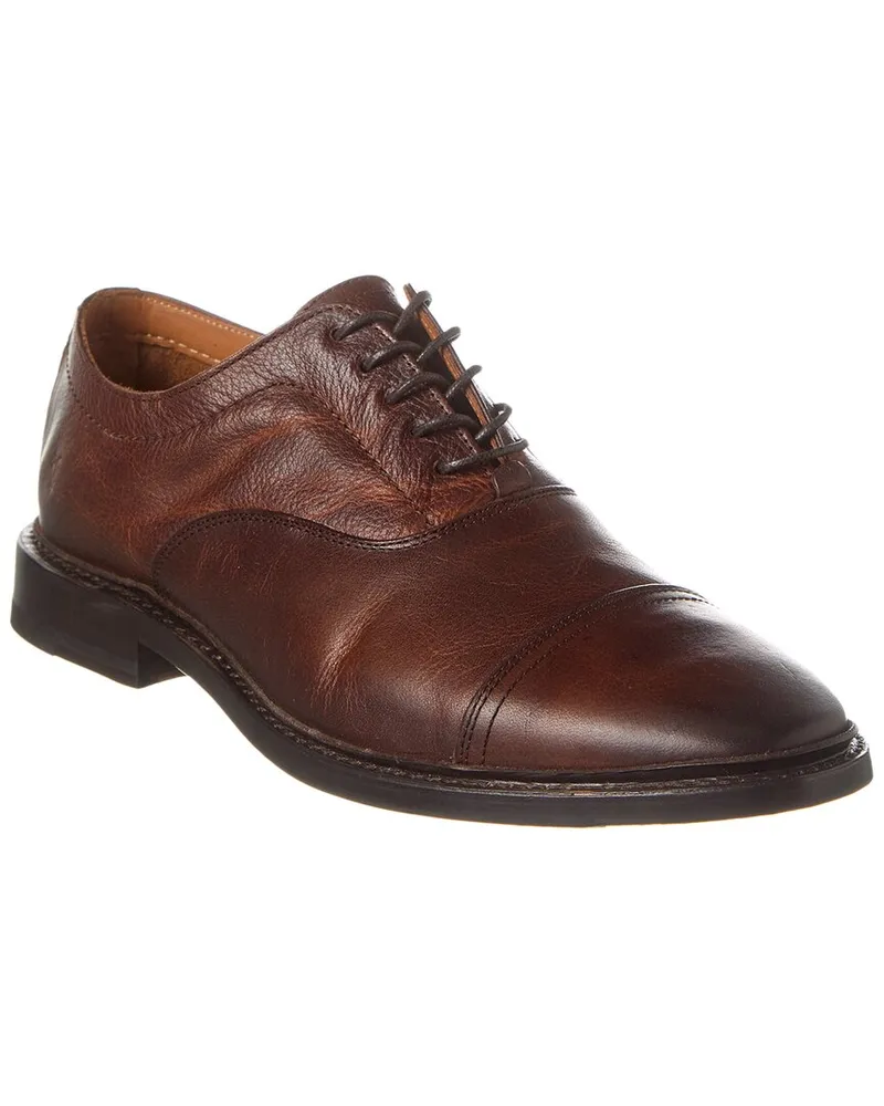 Frye Paul Bal Leather Oxford Brown
