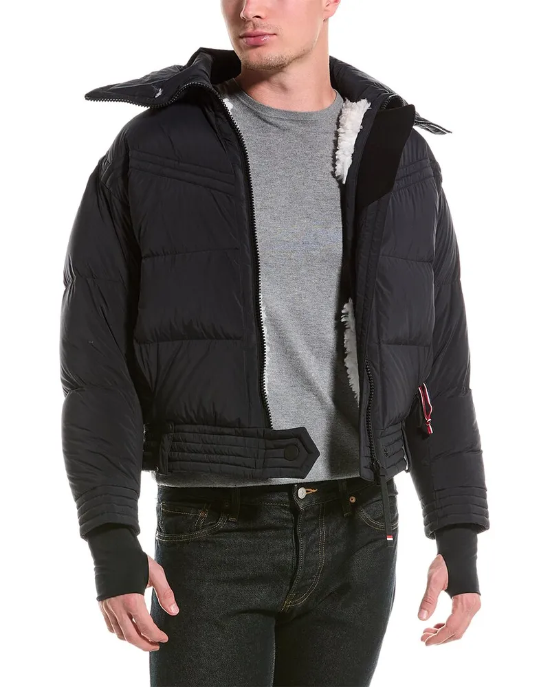 Moncler Chapelets Bomber Jacket Black