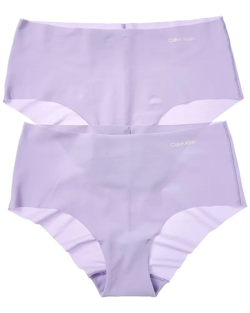 Calvin Klein 2pk Invisibles Hipster Purple