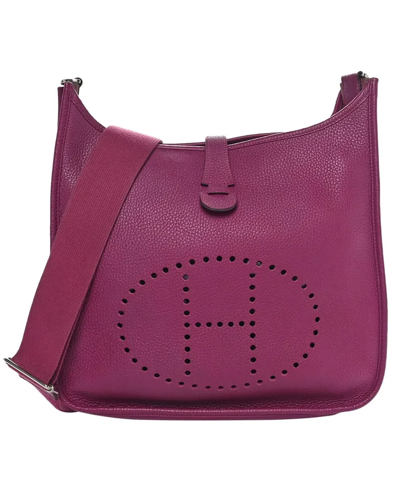 Hermès Tosca Togo Leather Evelyne III GM (Authentic Pre-Loved Nocolor