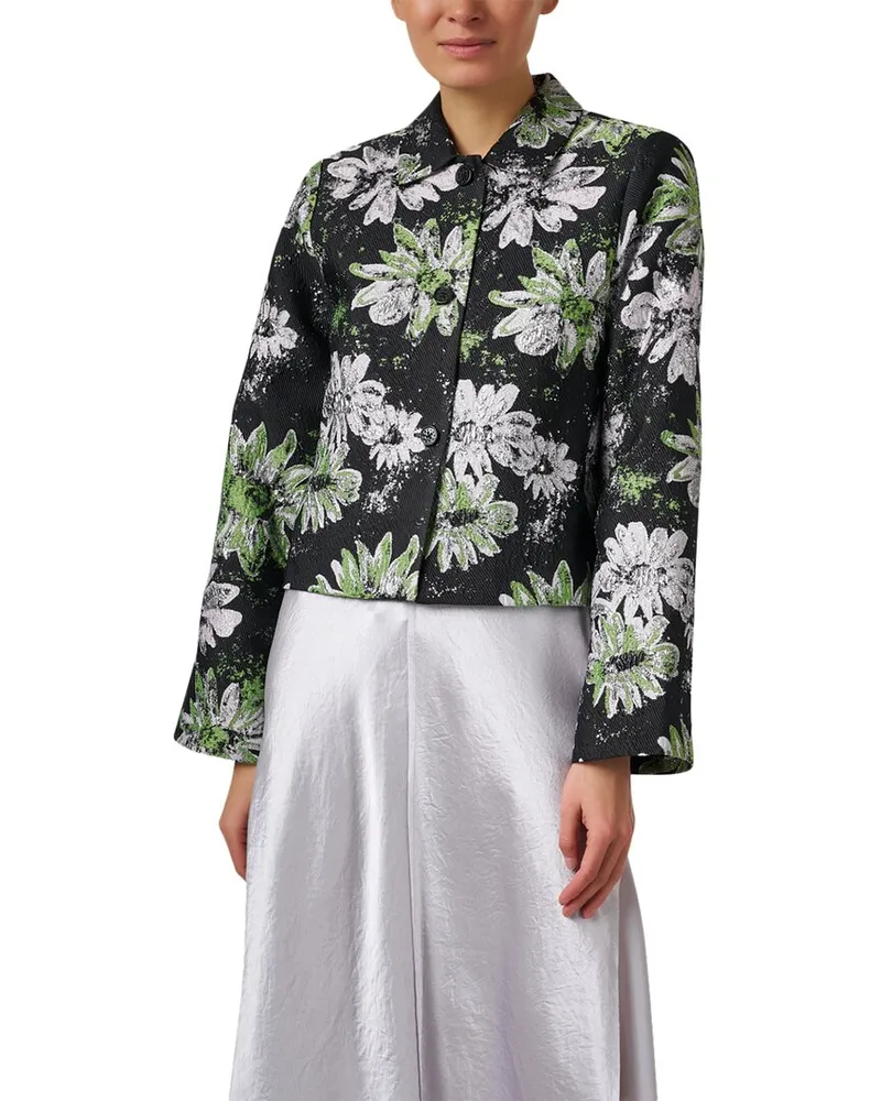 Stine Goya Mid Kiana Metallic Print Jacket Nocolor