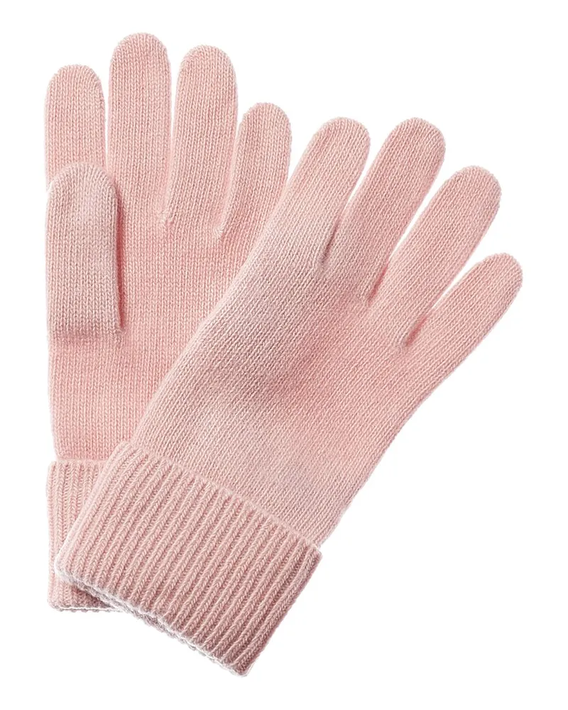 portolano  Cashmere Knit Gloves Pink