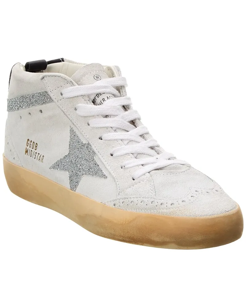 Golden Goose Midstar Suede Sneaker White