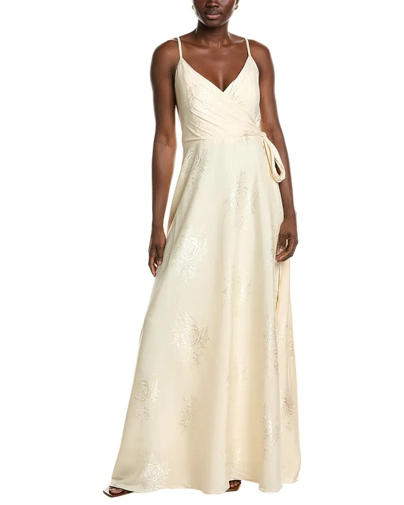 Marchesa Matera Gown Beige
