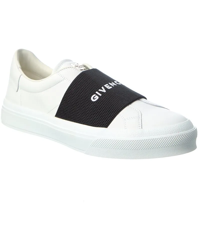 Givenchy City Sport Leather Sneaker White