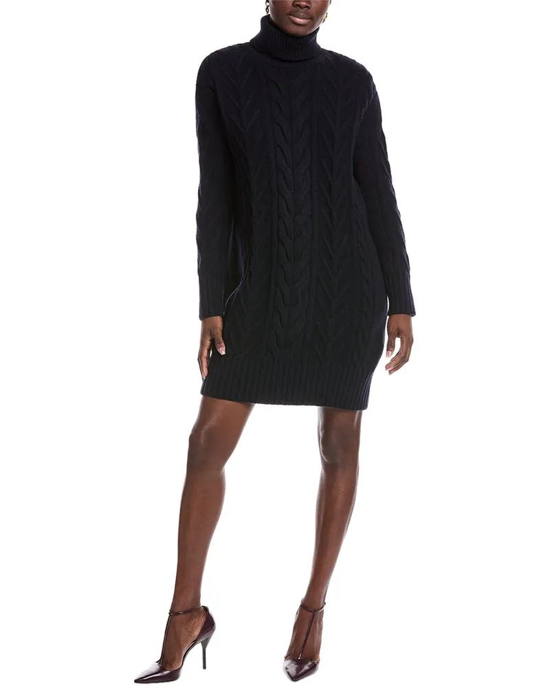 Barbour Beatrix Wool-Blend Sweaterdress Blue