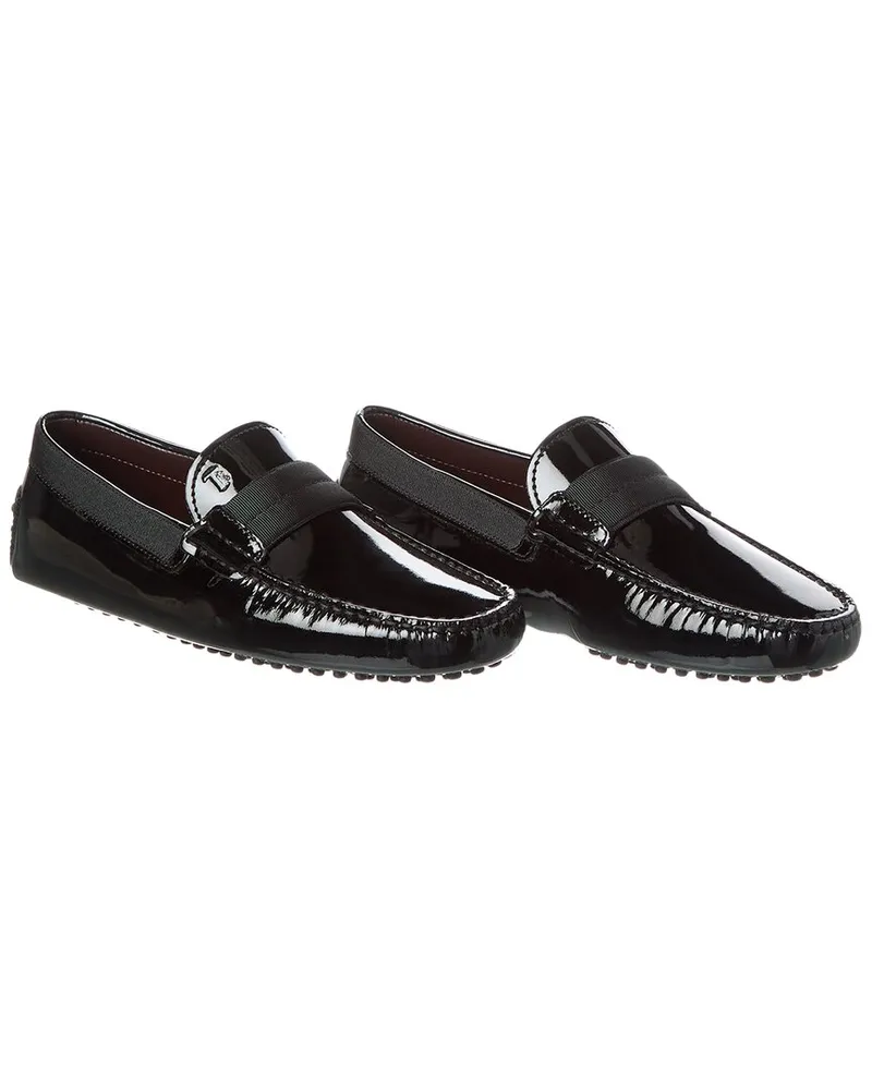 TOD'S TODs Gommino Patent Loafer (Authentic Pre-Loved Black