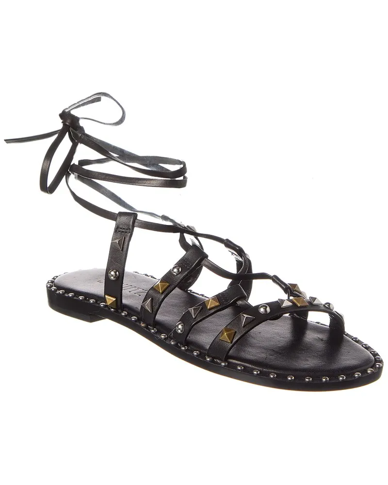 Schutz Makeena Leather Sandal Nocolor