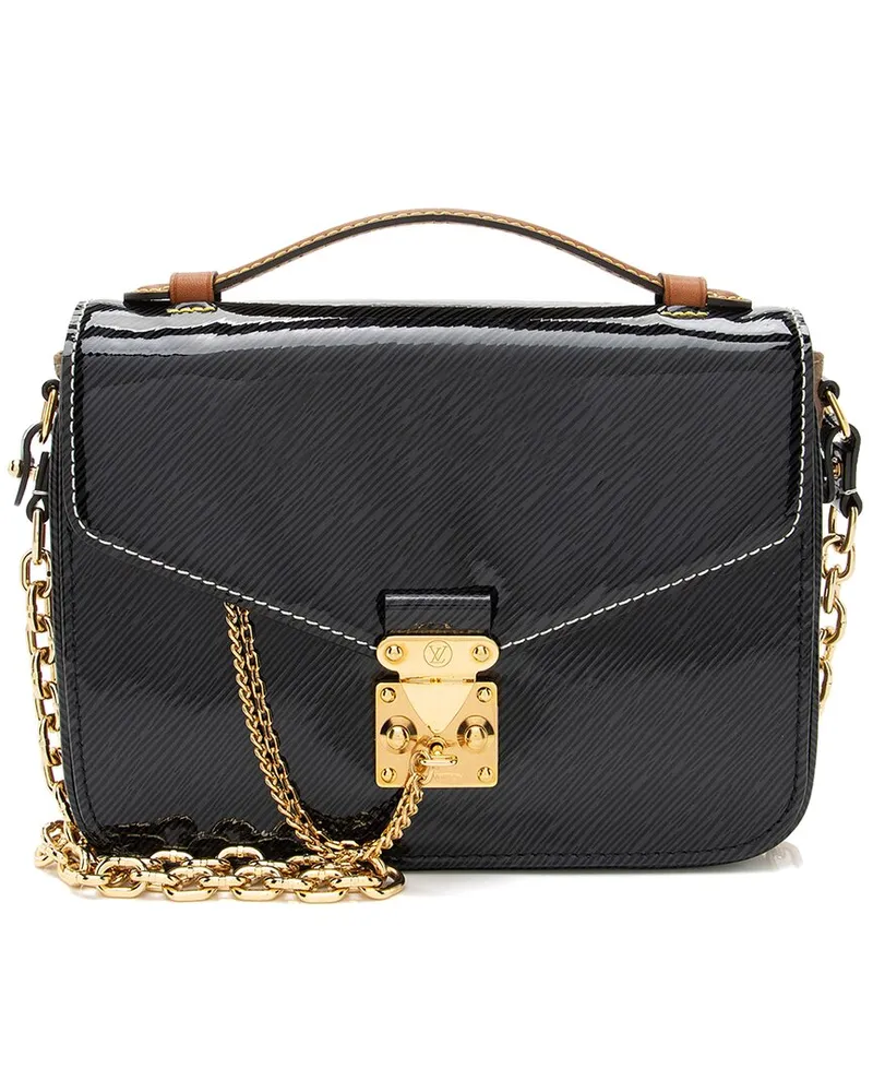 Louis Vuitton Black, Brown Coated Canvas, Leather, Shiny Epi Leather Pochette  Metis (Authentic Pre-Loved Nocolor