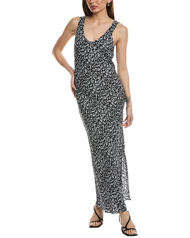 Faithfull The Brand Olivia Maxi Dress Black