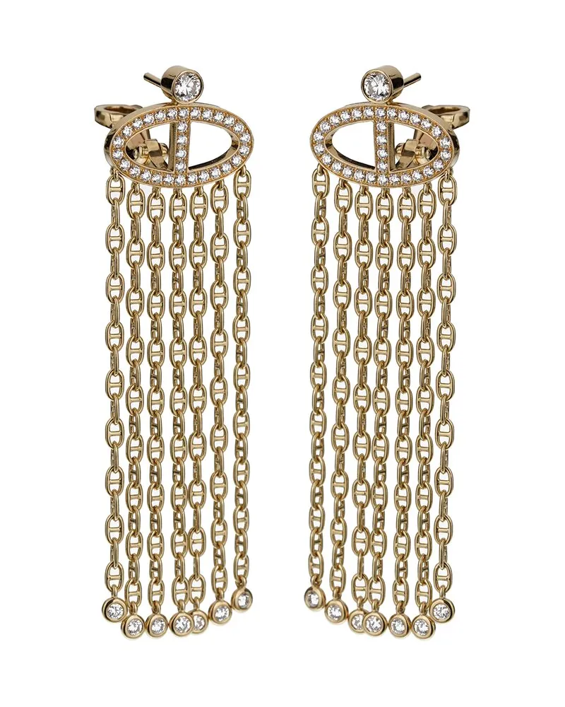 Hermès 18K 1.41 ct. tw. Diamond Earrings (Authentic Pre-Loved Nocolor