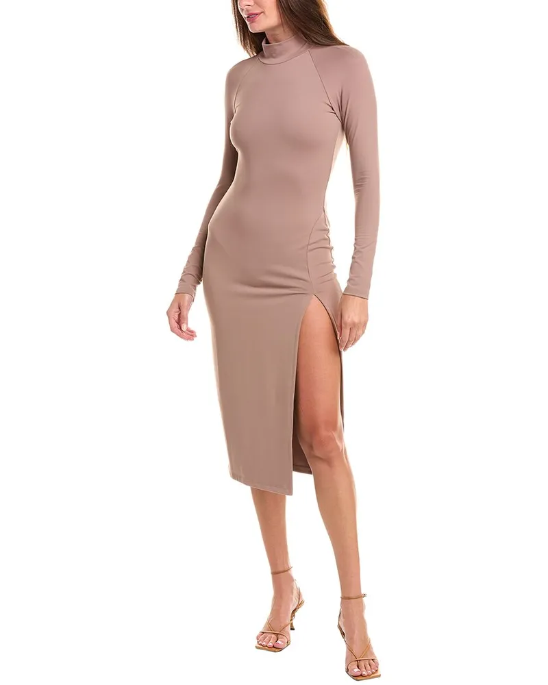 Susana Monaco Open Back Dress Brown