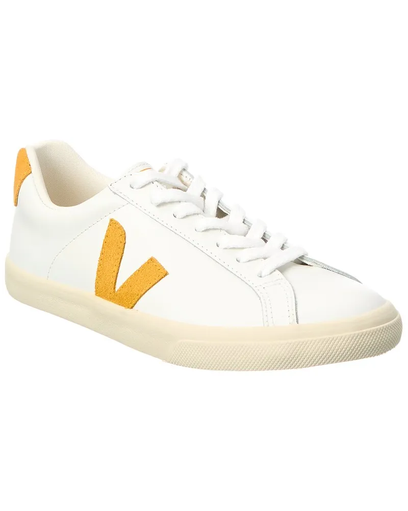 VEJA Esplar Logo Leather Sneaker White