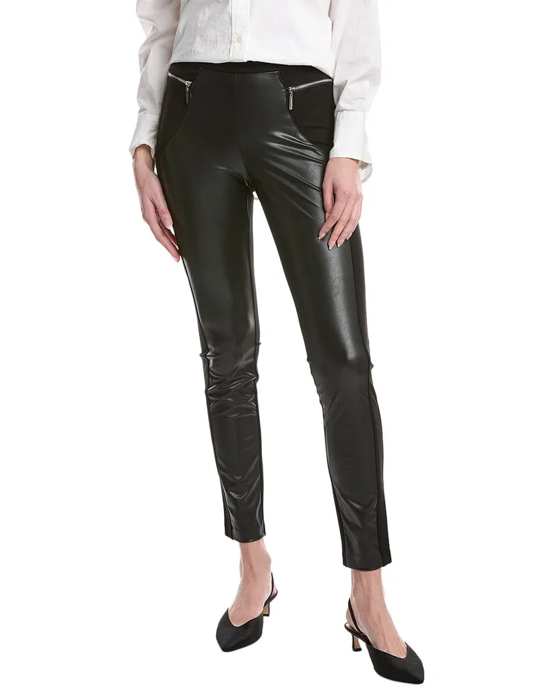 Joseph Ribkoff Mixed Media Pant Black