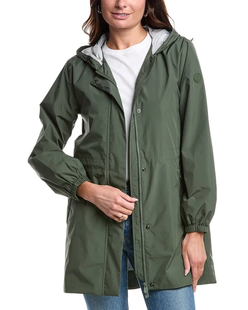 Save The Duck Raincoat Green