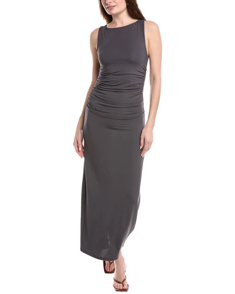 Rag & Bone Luca Shirred Maxi Dress Nocolor
