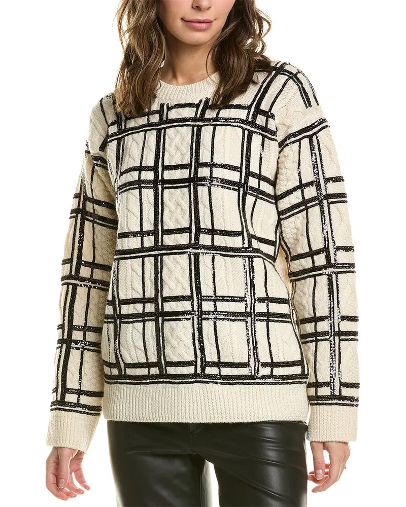 Valentino Garavani Wool Sweater White