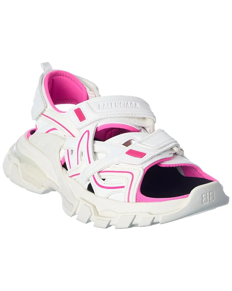 Balenciaga Track Sandal White
