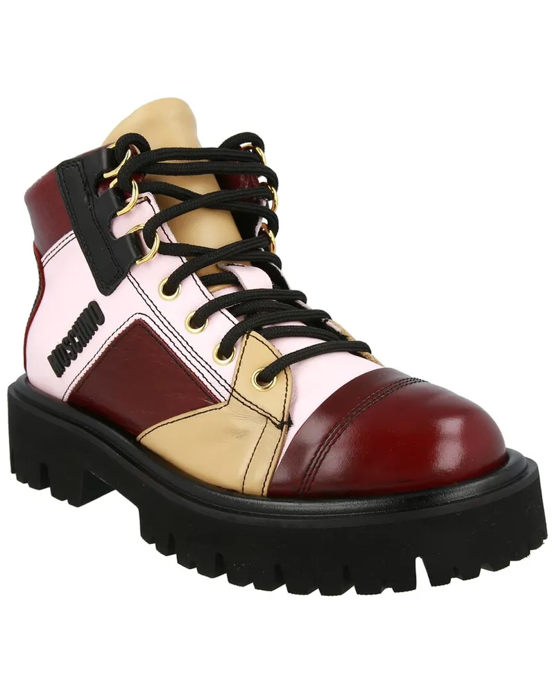 Moschino Leather Boot Nocolor