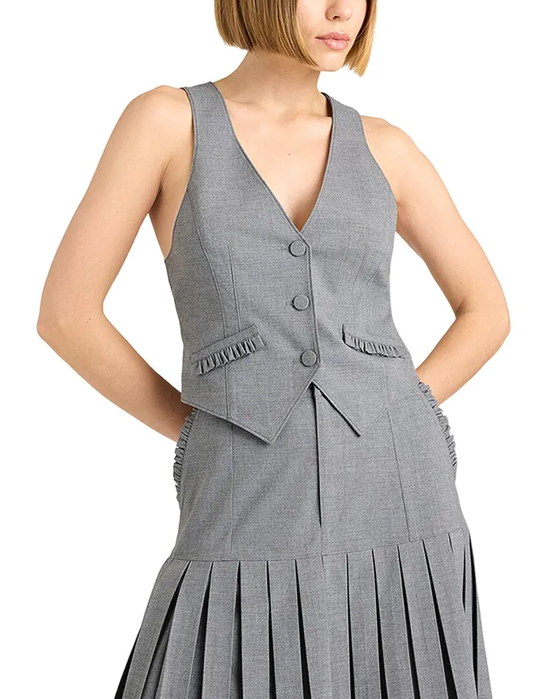 Cinq à Sept Bane Vest Gray
