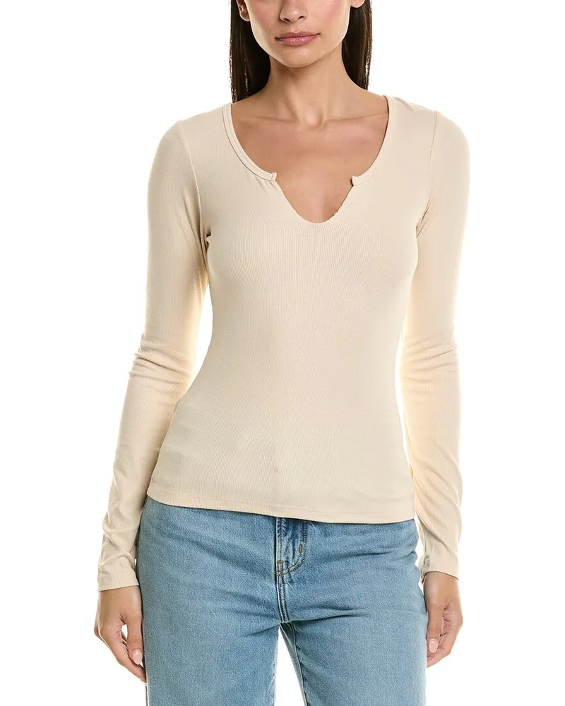 LnA Clothing Emory Top Tan
