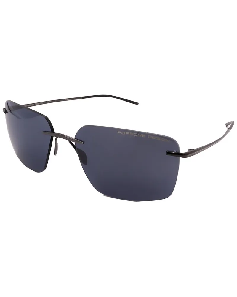 Porsche Design Men's P8923 62mm Sunglasses Metallic