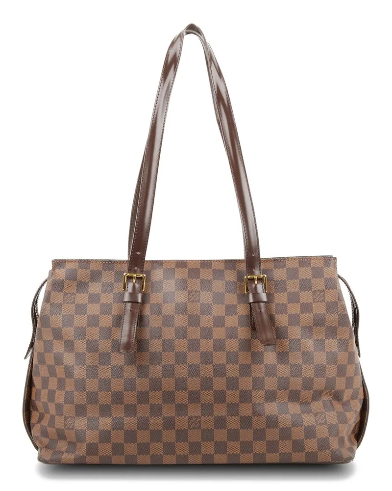 Louis Vuitton Damier Ebene Canvas Chelsea (Authentic Pre-Loved Nocolor