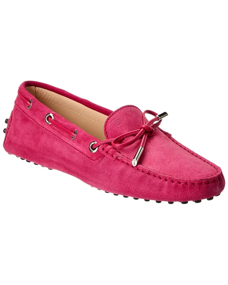 TOD'S TOD’s Gommino Suede Loafer Pink