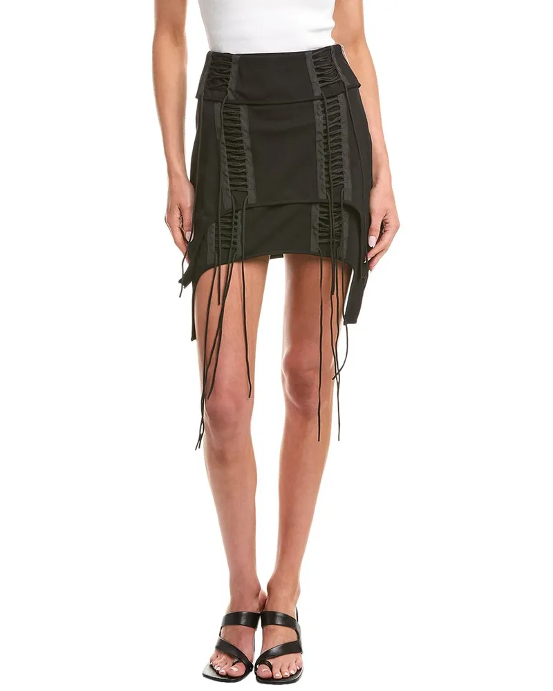 Helmut Lang Aviator Skirt Black