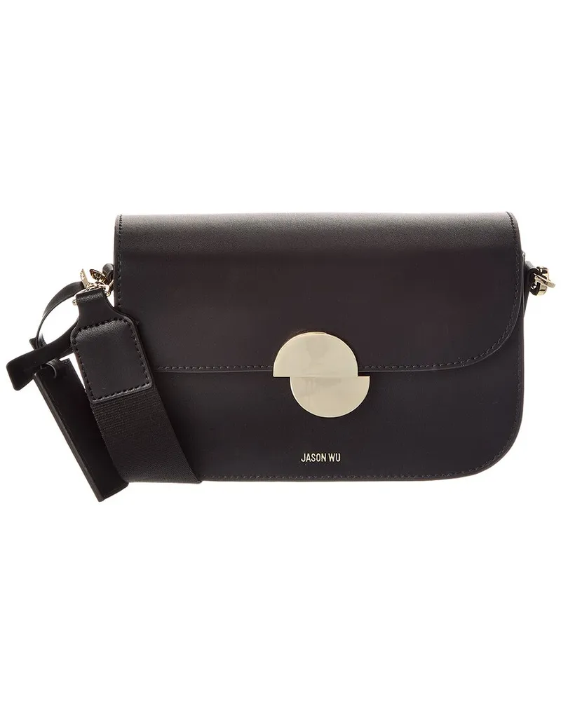 Jason Wu Leather Shoulder Bag Black