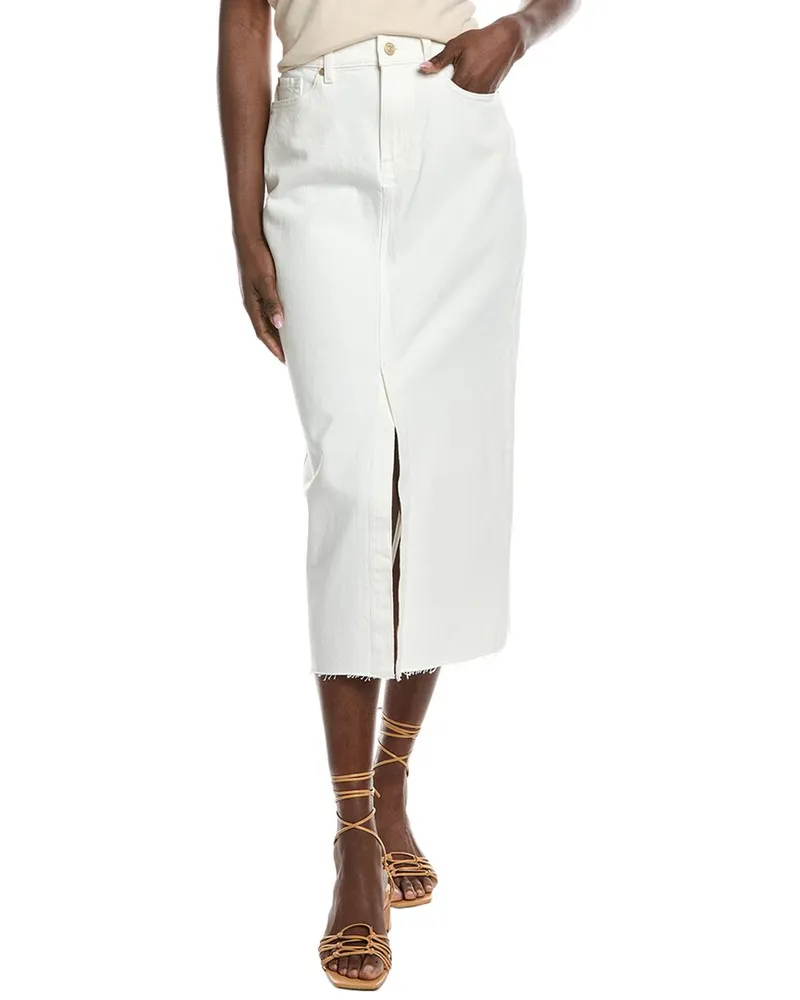 7 for all mankind Kellie Skirt White